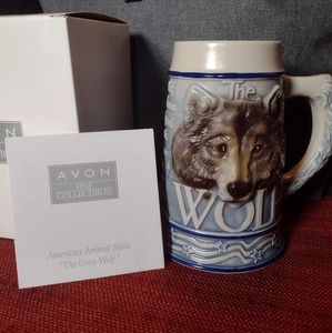 Brand New Wolf Collectible Stein